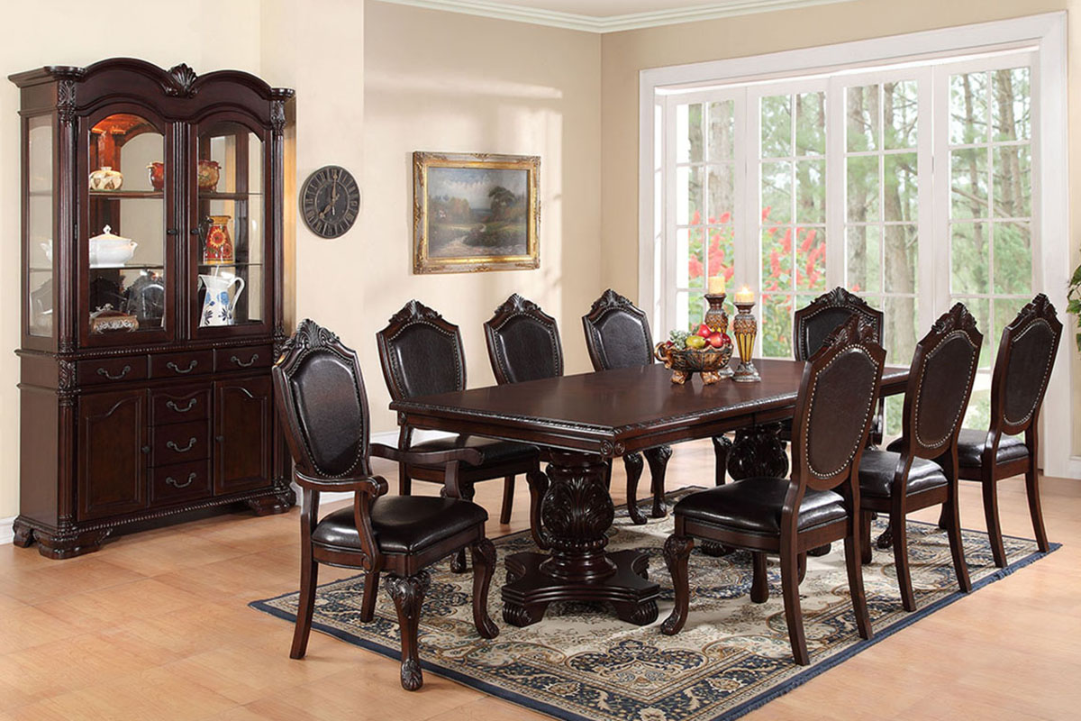 9-Pcs Dining Table Set