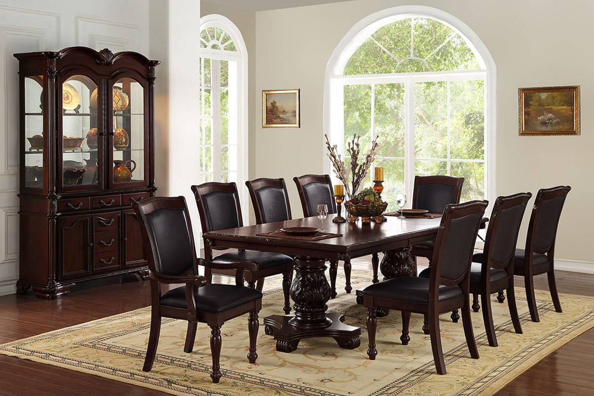 9-Pcs Dining Table Set