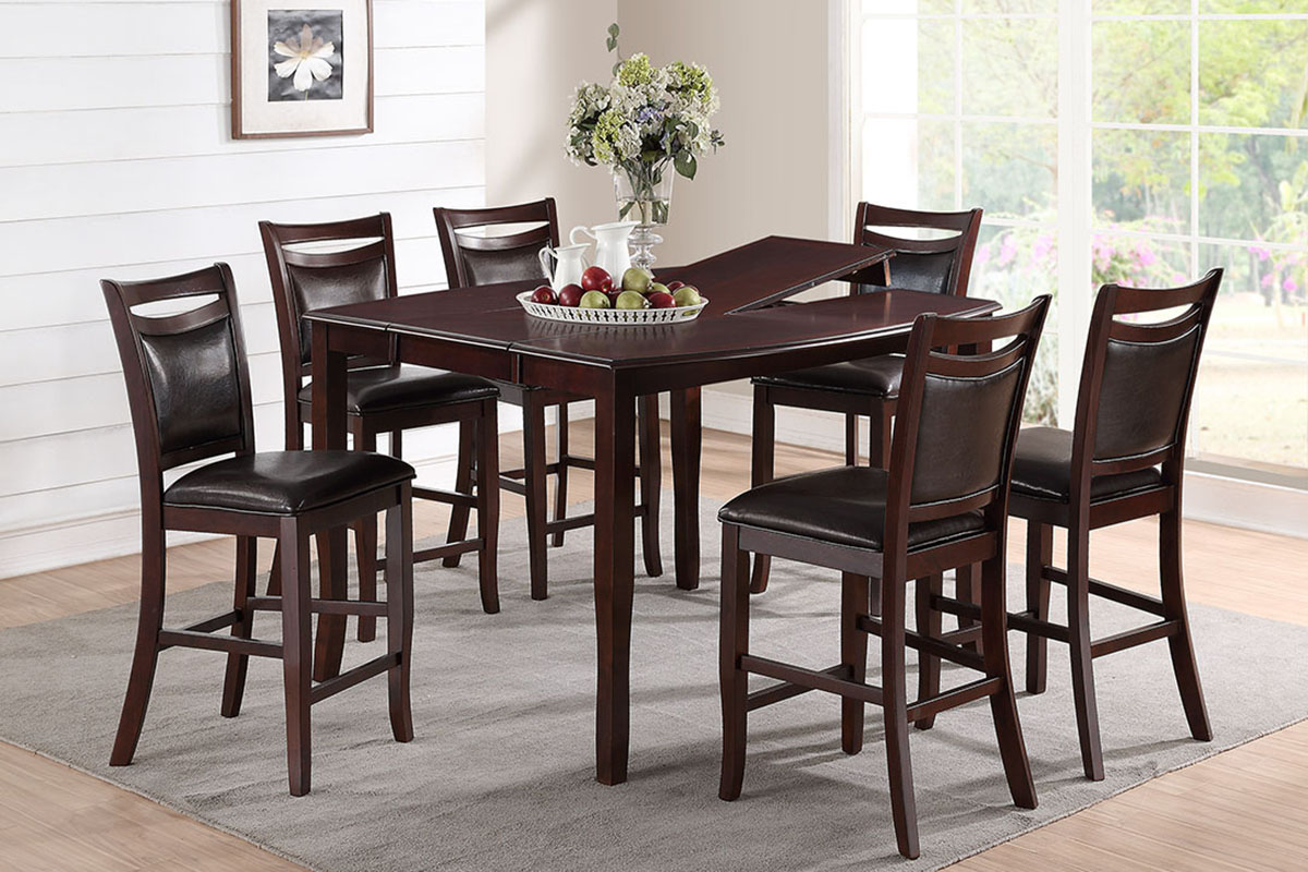 7-Pcs Counter Height Table Set