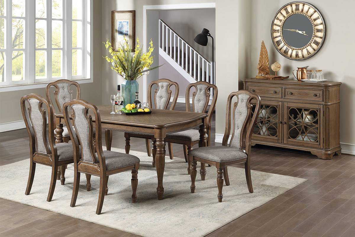 7-Pcs Dining Table Set