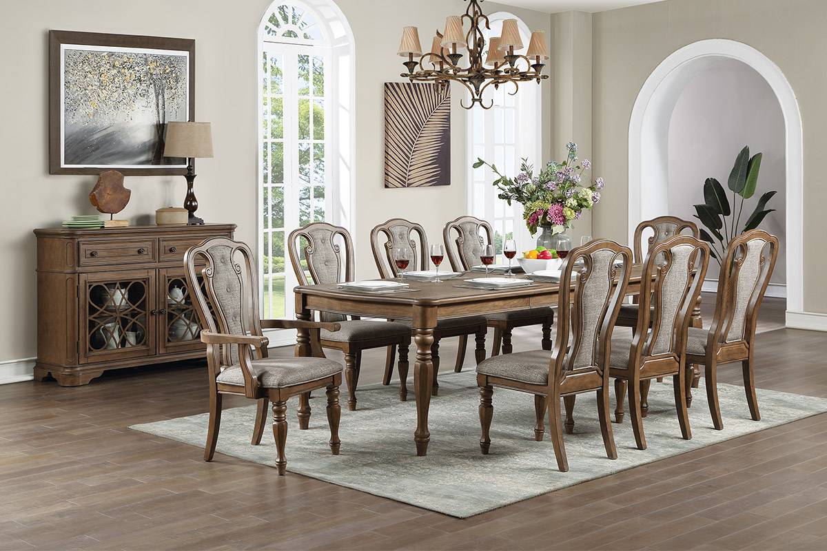 9-Pcs Dining Table Set