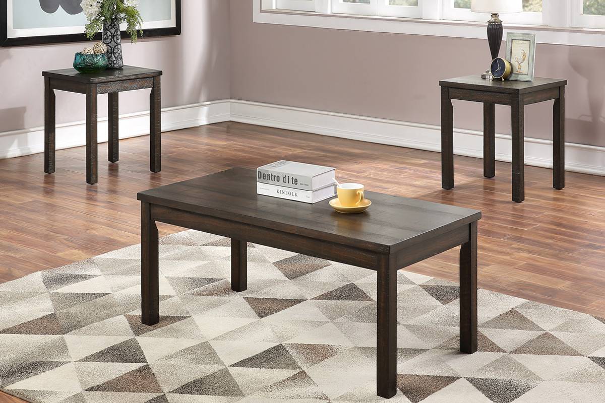 3 Pcs Coffee Table Set
