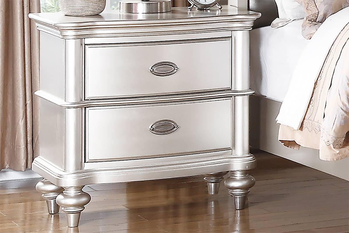 Nightstand Silver