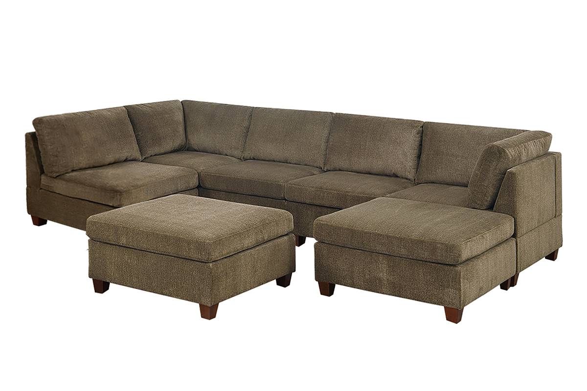7-Pcs Modular Set Tan #528