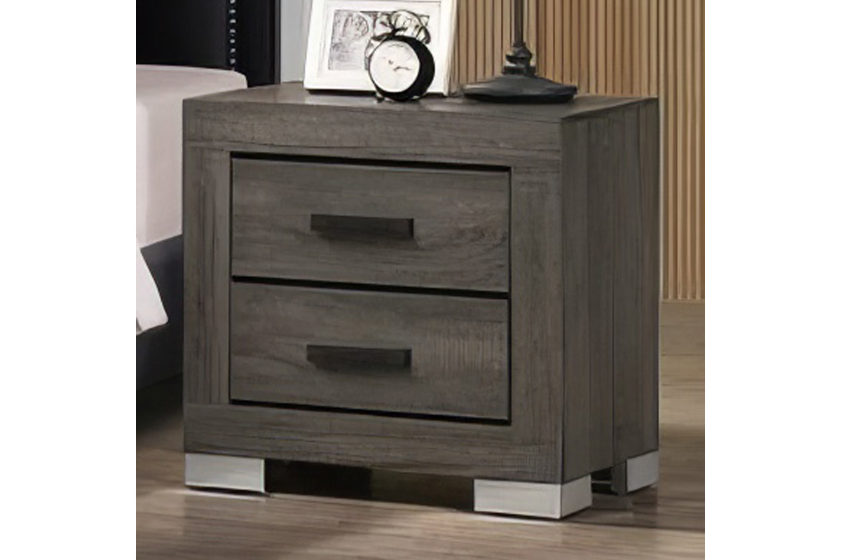 Nightstand Dark Grey