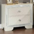 Nightstand Cream Built-In Wireless Charging