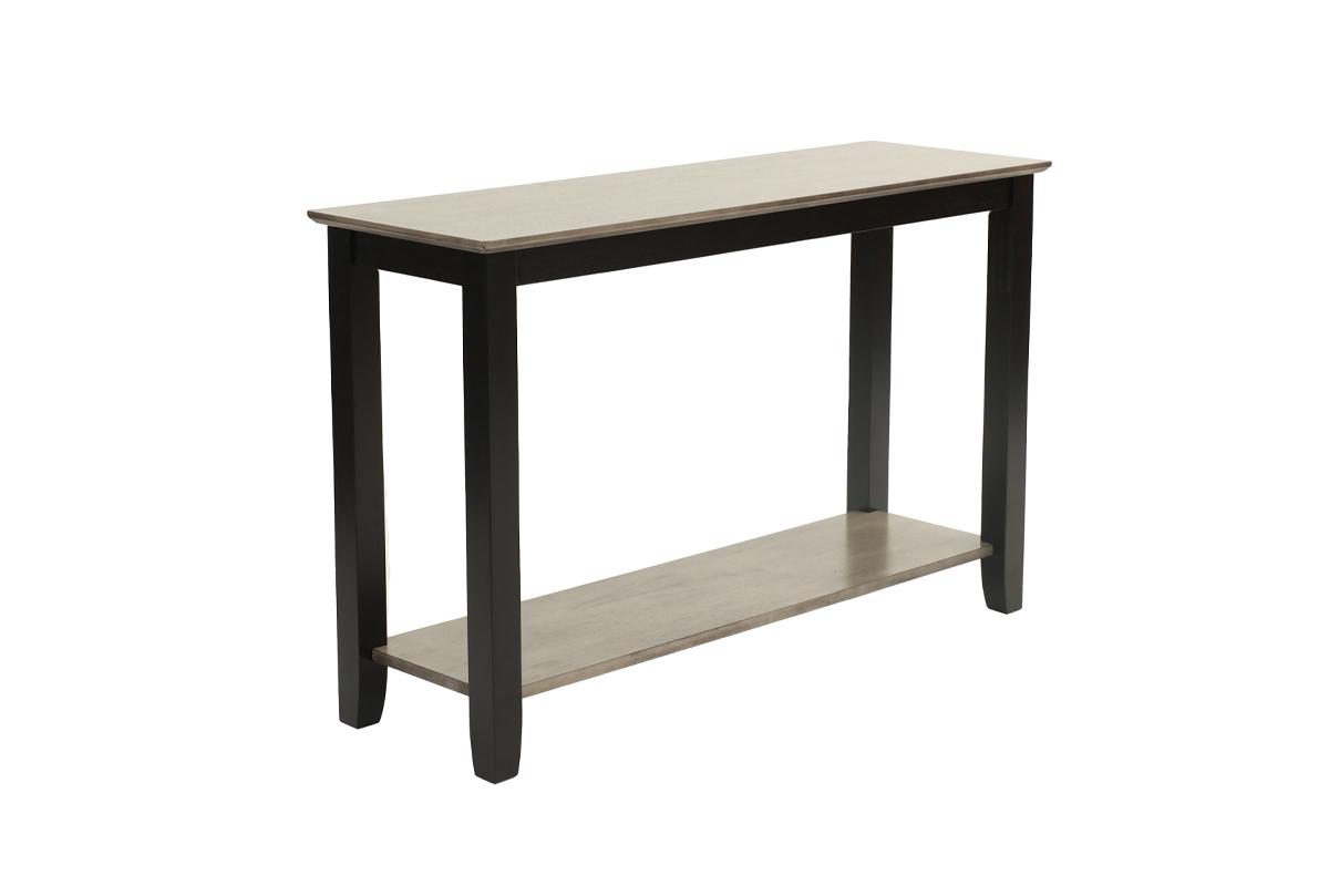 Wooden Console Table Dark Brown