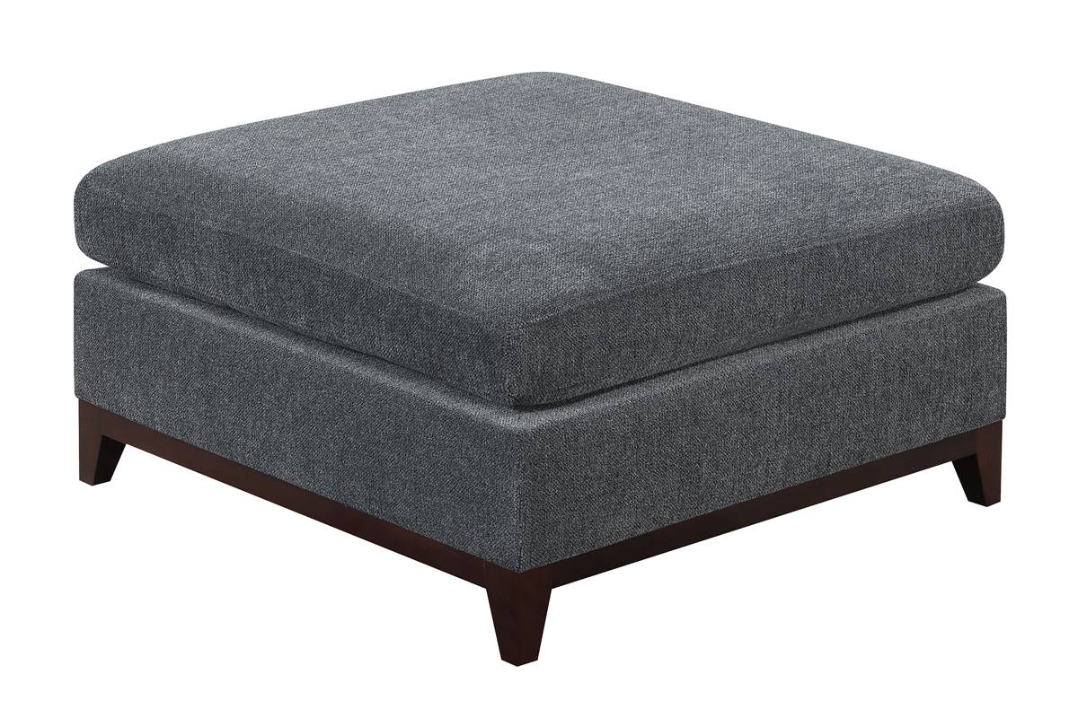 Modular Cocktail Ottoman Ash Grey