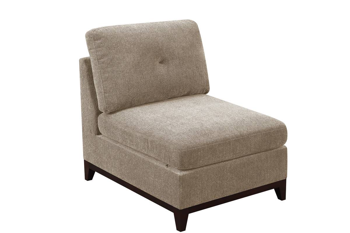 Modular Armless Chair Camel