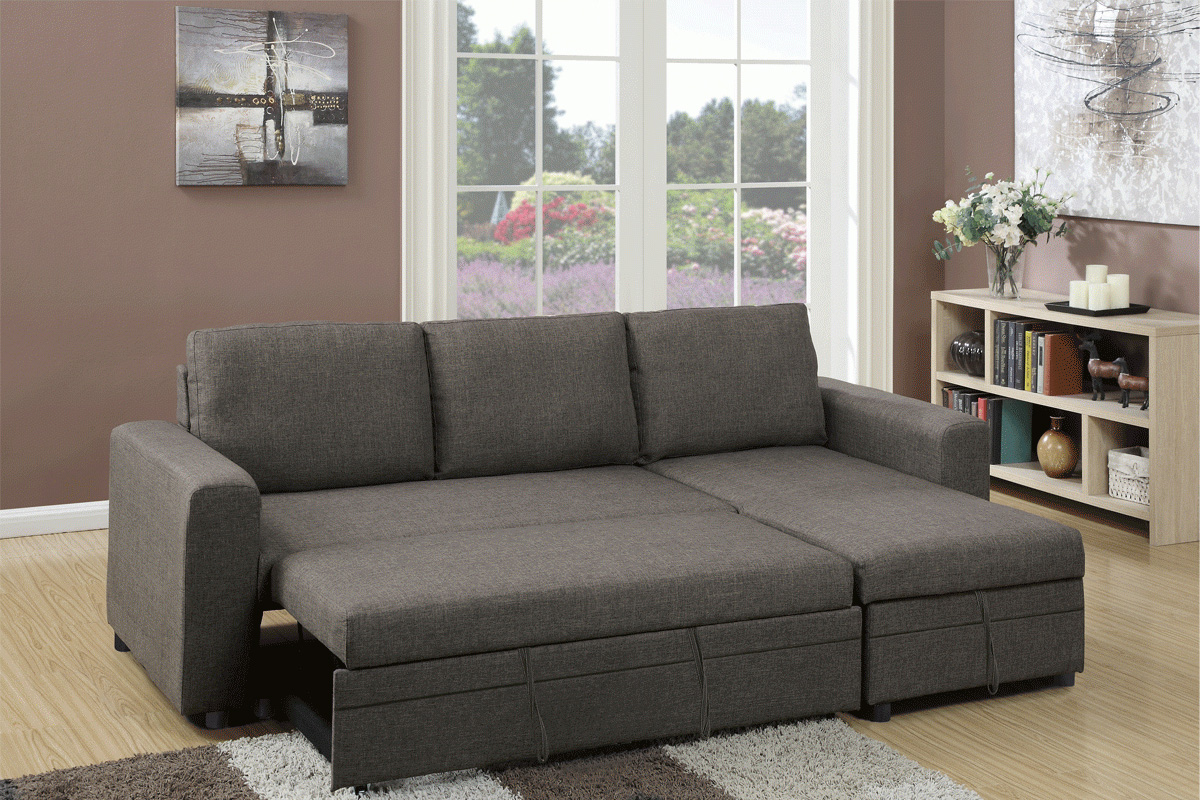 Convertible Sectional Ash Black