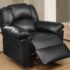 Glider Recliner Black