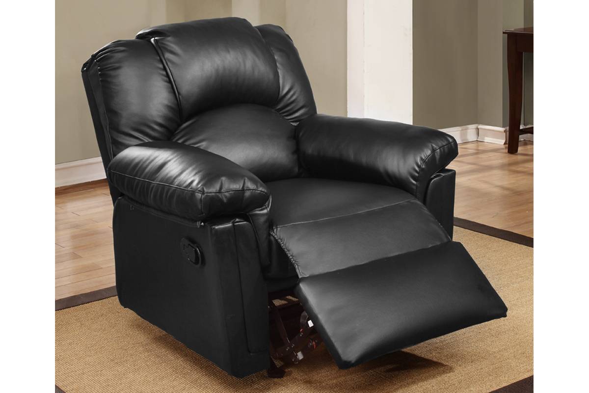 Glider Recliner Black