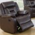 Rocker Recliner Dark Brown