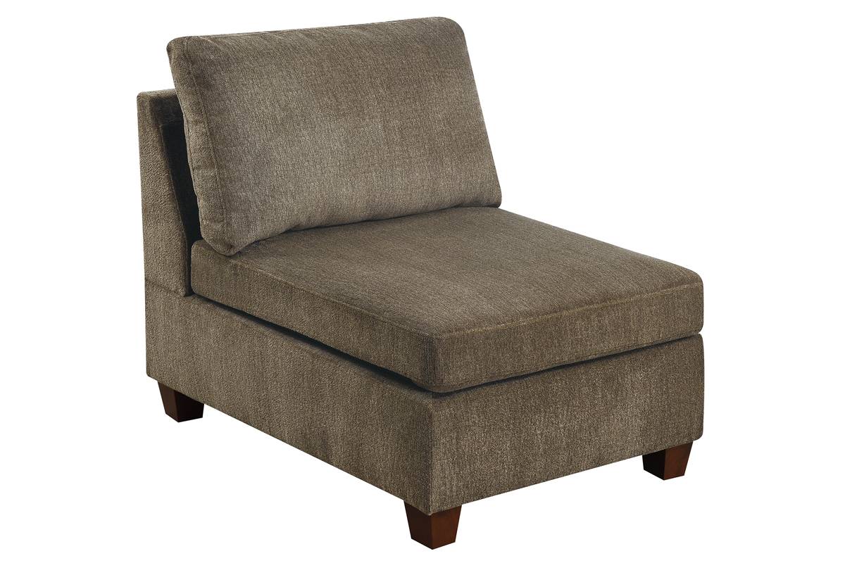 Armless Chair Tan