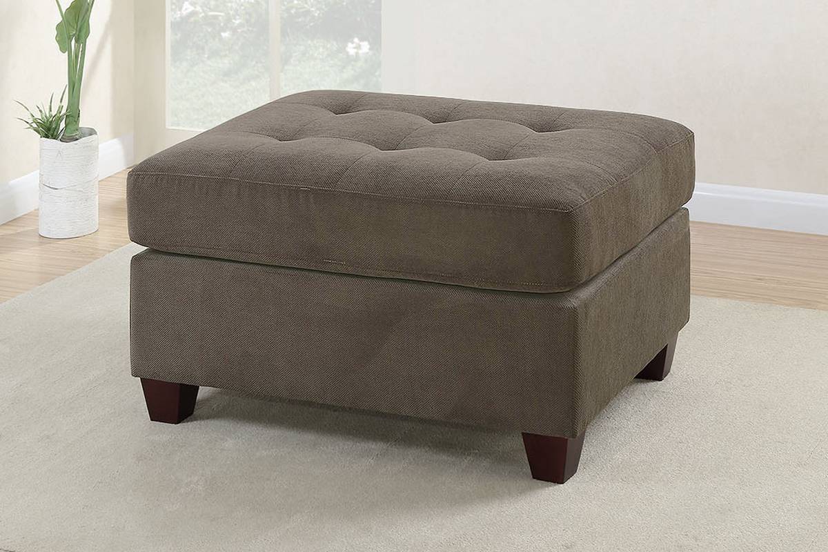 Cocktail Ottoman Charcoal
