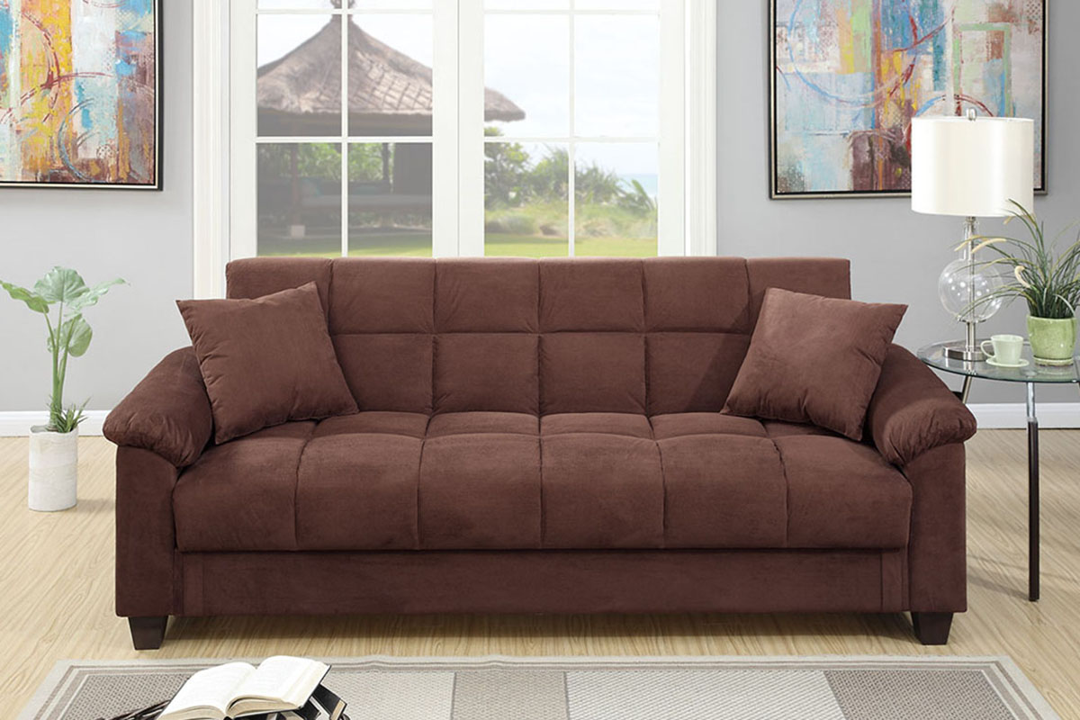 Chocolate Sofa Bed