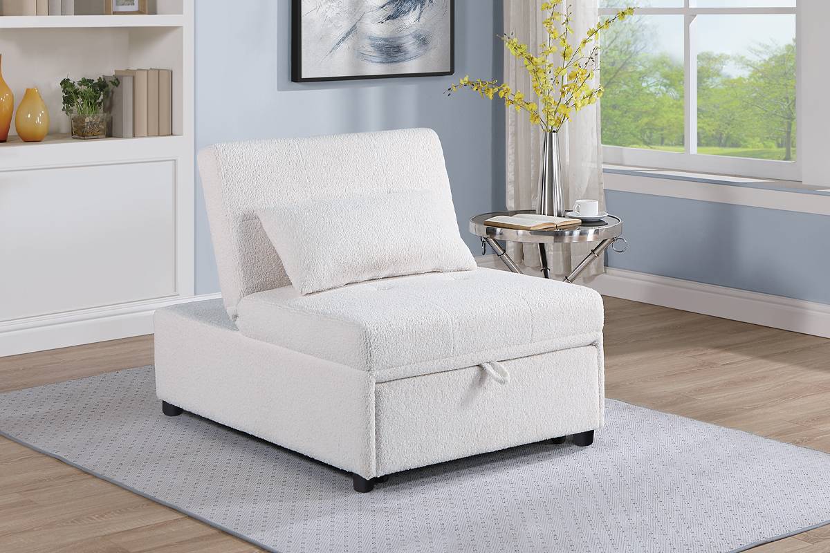 Convertible Sofa White