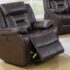Power Recliner Dark Brown