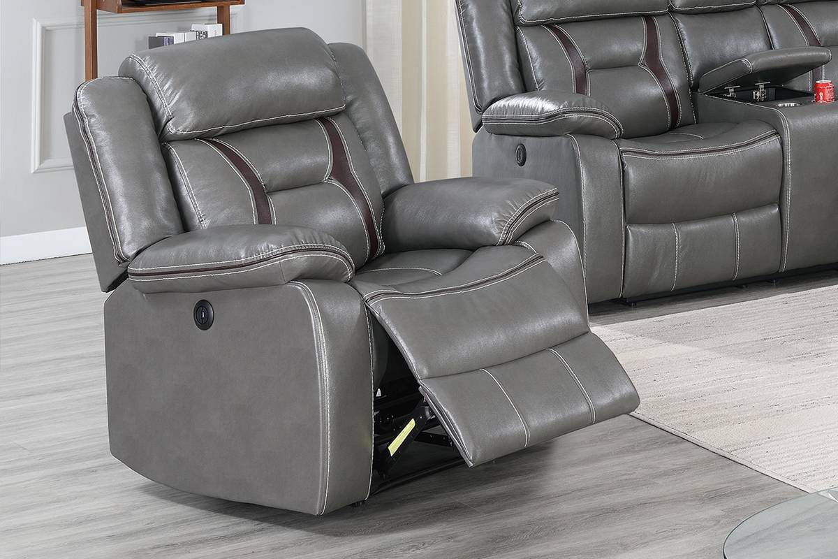 Power Recliner Grey