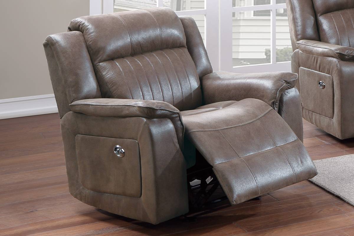 Power Recliner Dark Coffee