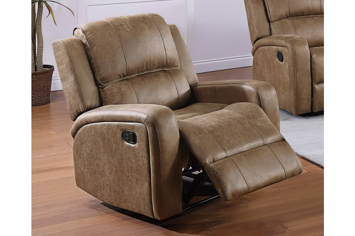 Single Recliner Chestnut