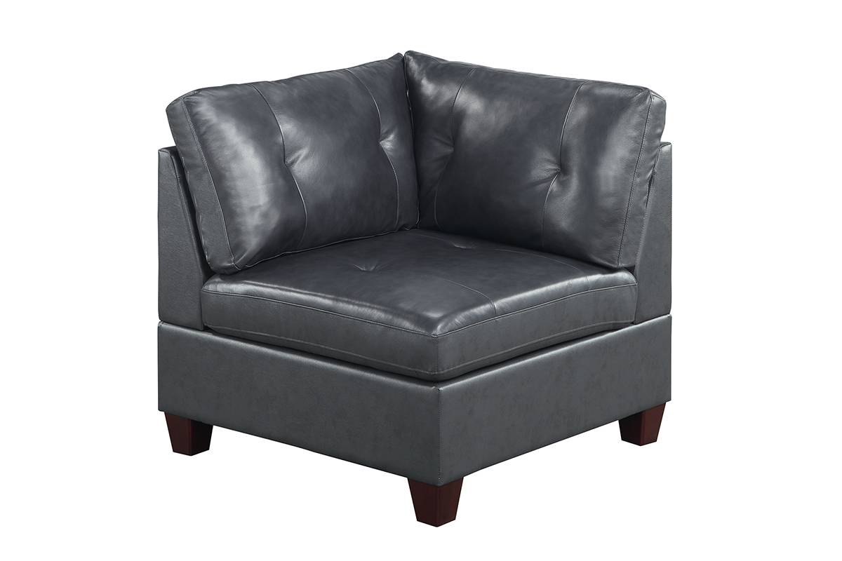 Modular Corner Sofa Black