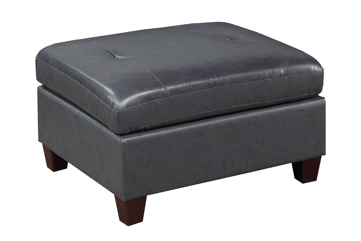 Modular Cocktail Ottoman Black