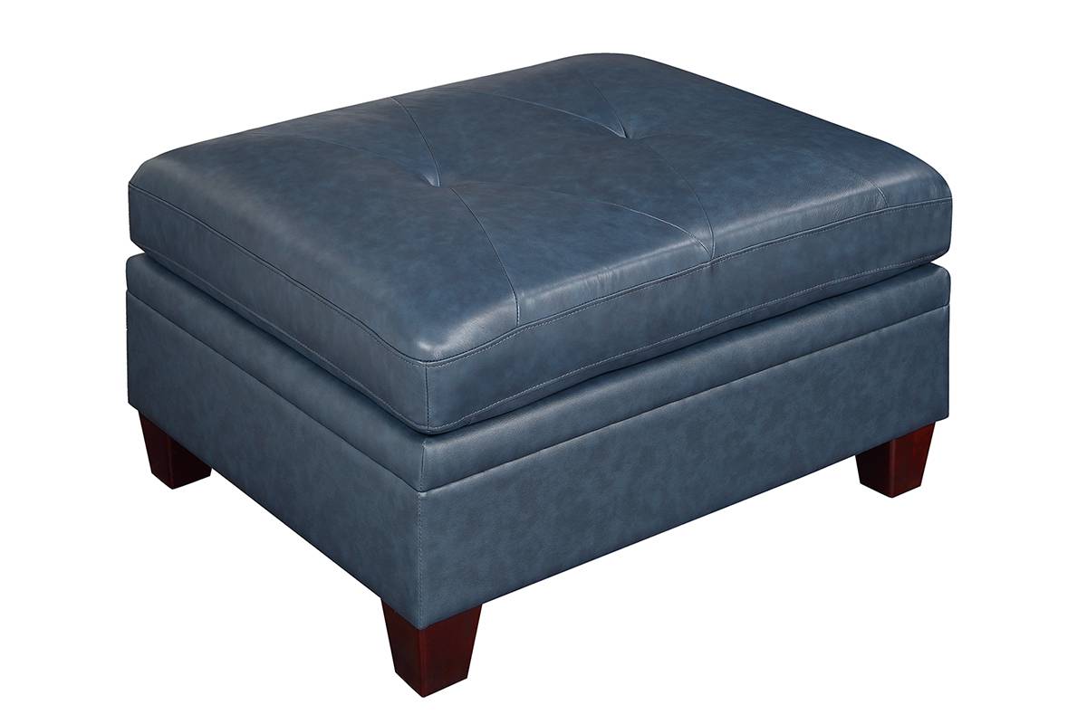 Modular Cocktail Ottoman Blue