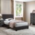 Twin Size Bed Brown