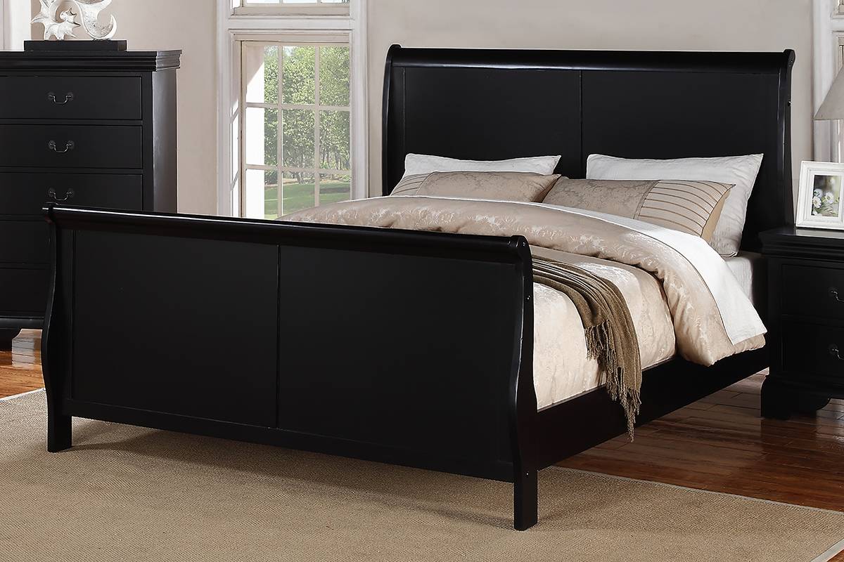 Eastern King Bed Black