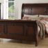 California King Bed Brown