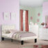 Twin Size Bed Cream