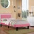 Twin Size Bed Pink