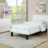 Twin Size Bed White