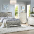 Queen Size Bed Silver