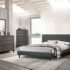 Full Size Bed Charcoal