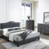 Queen Size Bed Charcoal