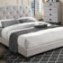 Full Size Bed Light Brown
