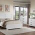 Easter King Bed White