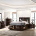 Phoenix 10-Drawer Queen Bed Deep Cappuccino