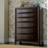 Phoenix 6-Drawer Chest Deep Cappuccino