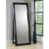 Phoenix Standing Floor Mirror Black