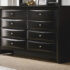 Briana Rectangular 8-Drawer Dresser Black