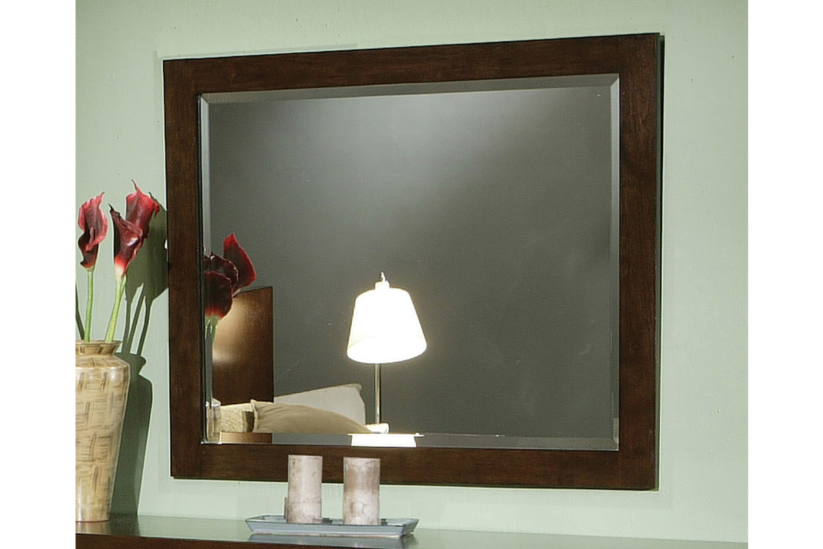 Jessica Wall Dresser Mirror Cappuccino