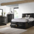 Briana Eastern King Platform Storage Bed Black