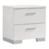 Felicity 2-Drawer Nightstand Glossy White