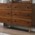 Robyn 6-Drawer Dresser Dark Walnut