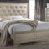 Beaumont Upholstered Queen Bed Champagne