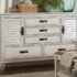 Franco 5-Drawer Dresser Antique White