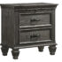 Franco 2-Drawer Nightstand Weathered Sage